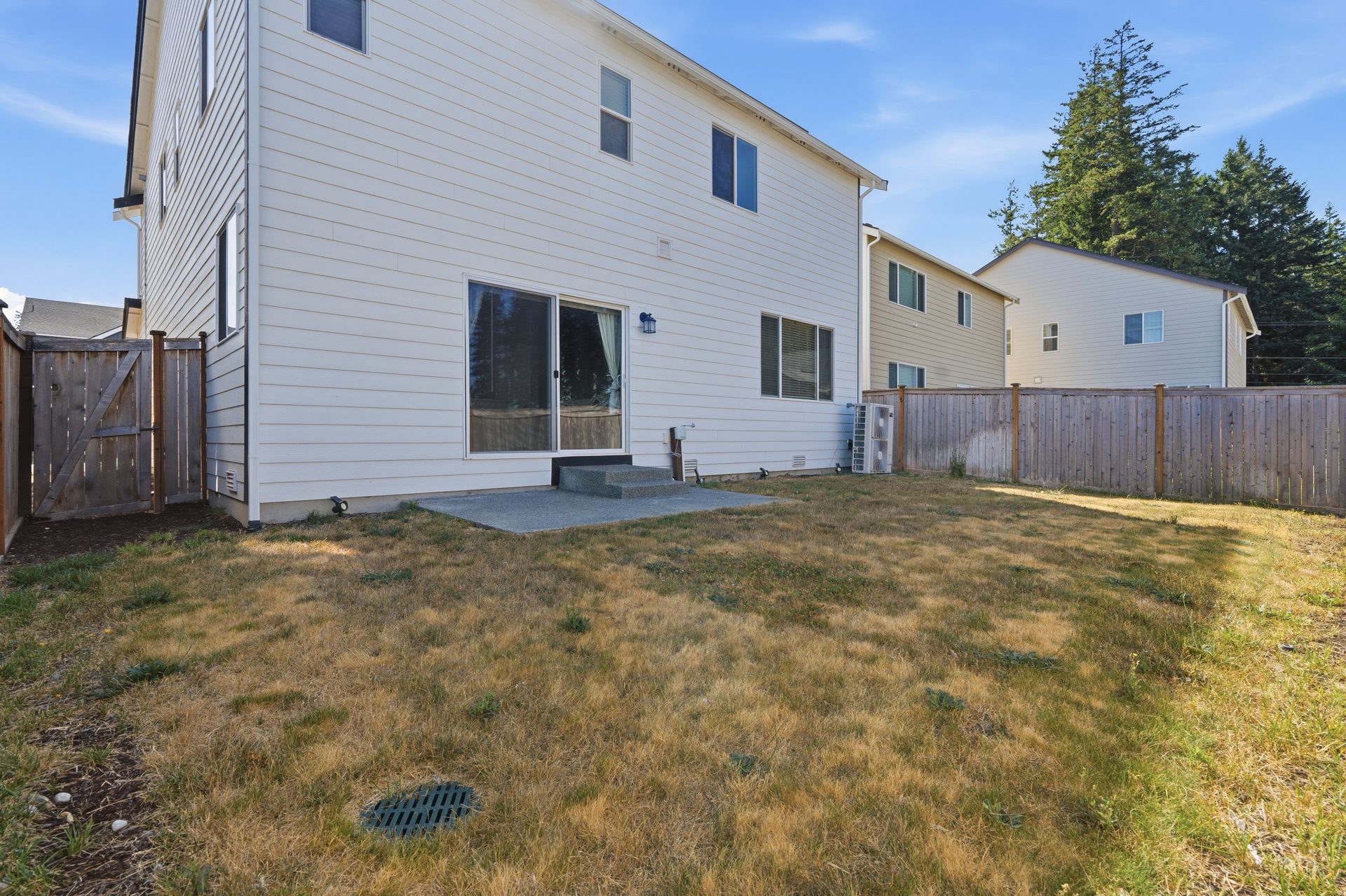 Patio & Fenced Yard
